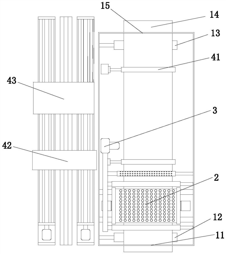 A dust removal equipment for cloth printing and dyeing process