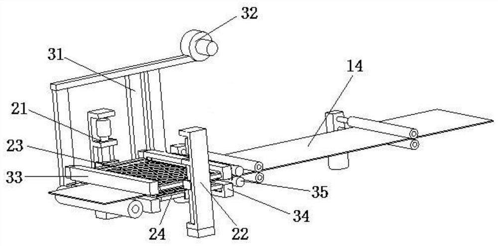 A dust removal equipment for cloth printing and dyeing process