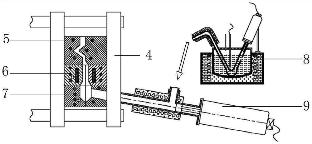 A multi-metal injection molding system and method with on-line adjustable alloy composition