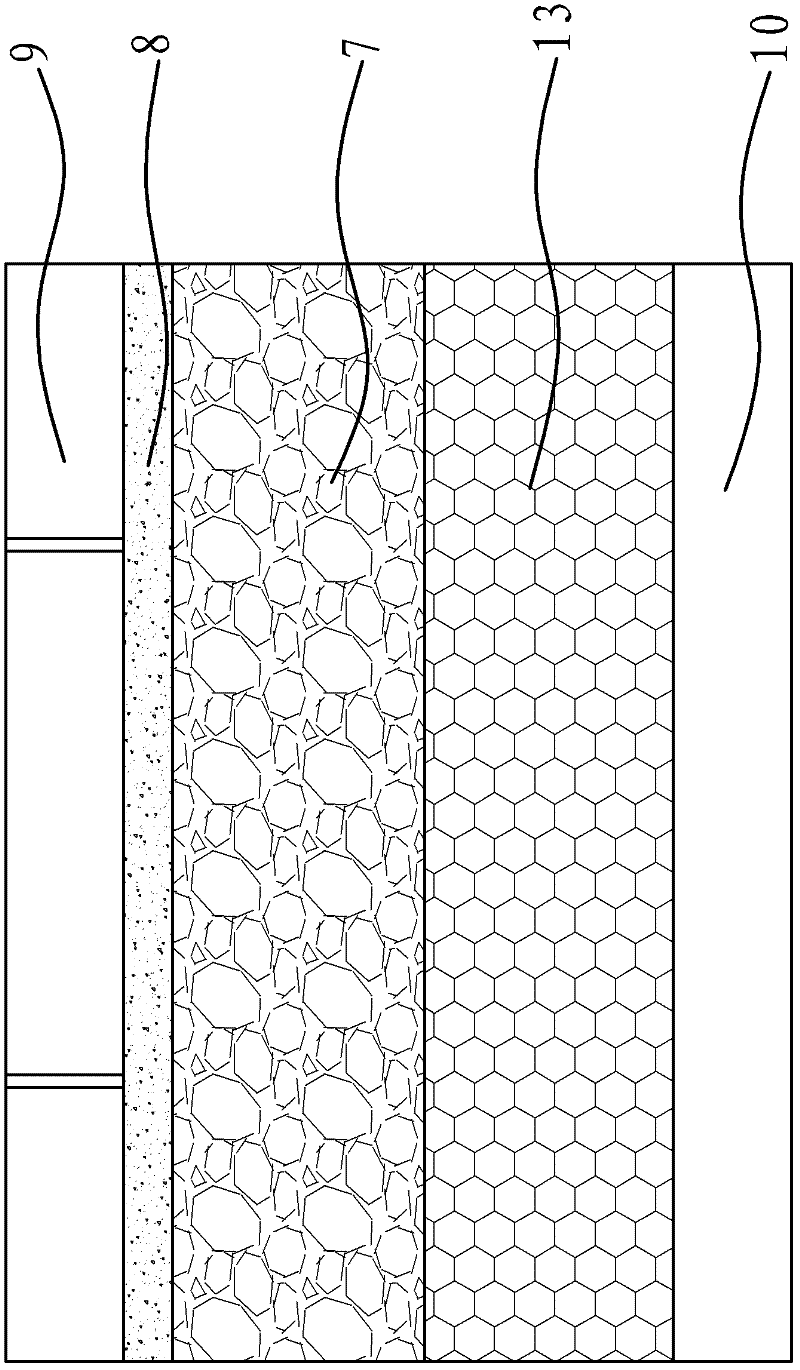 Ecological permeable stratal configuration