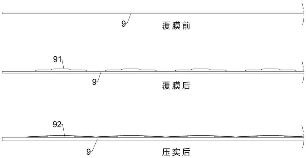 Surface multi-resistance decorative paper intaglio printing process and equipment