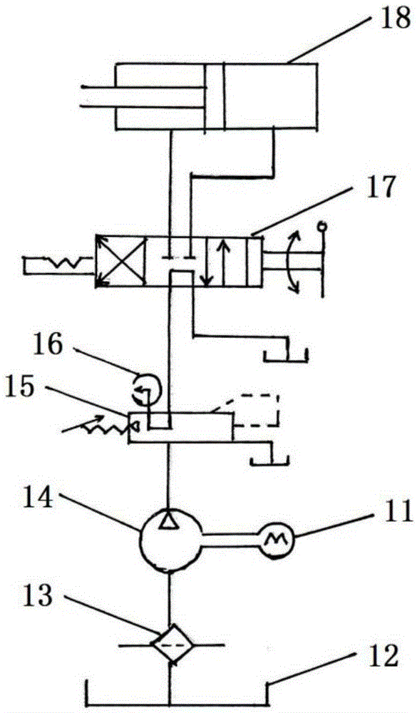 Rebar head portion upsetting machine and use method thereof