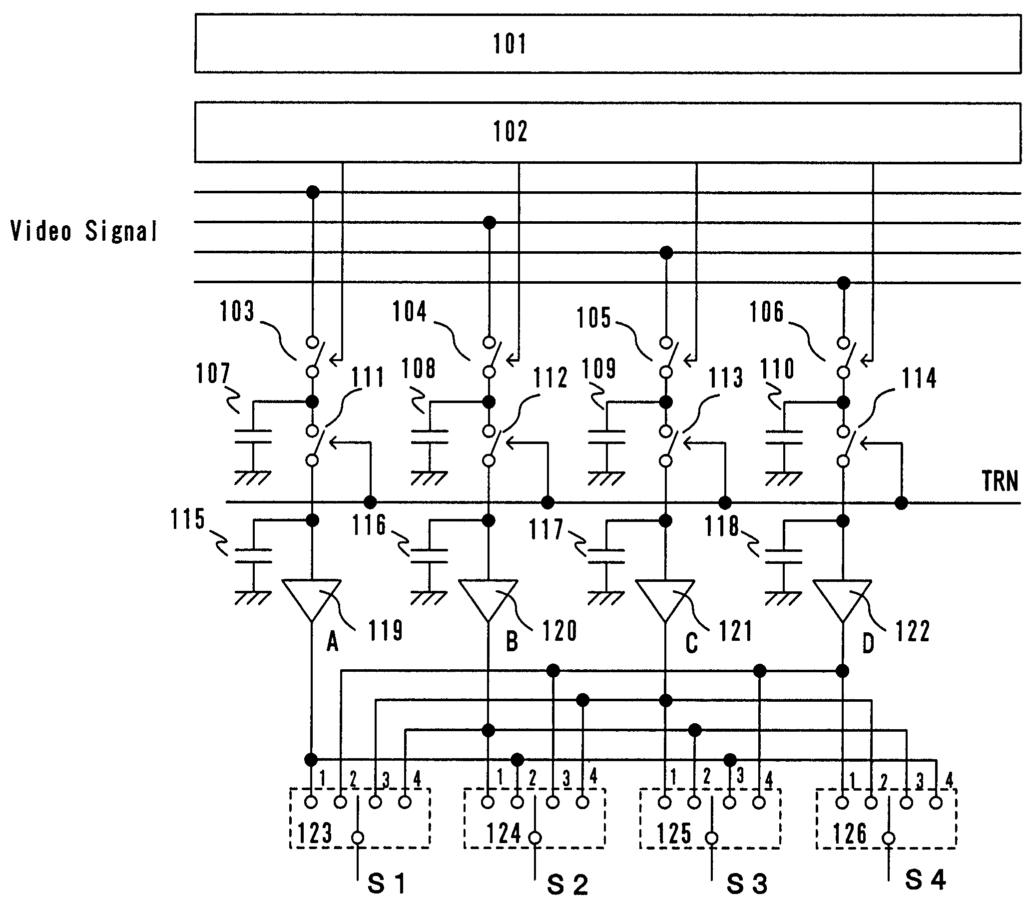 Liquid crystal display device and method of driving a liquid crystal display device