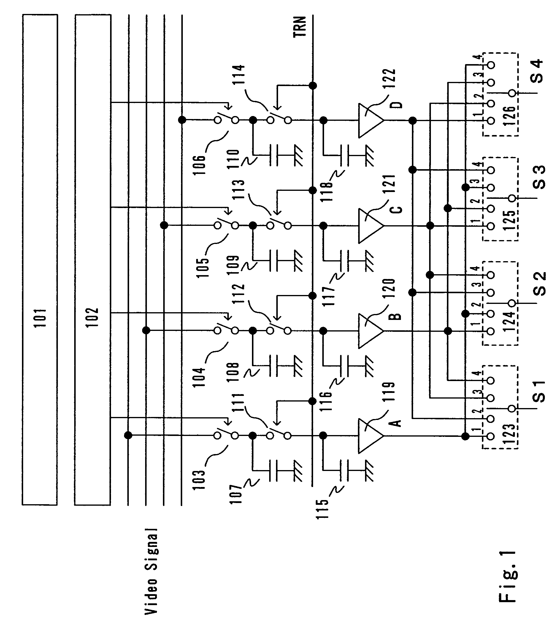 Liquid crystal display device and method of driving a liquid crystal display device