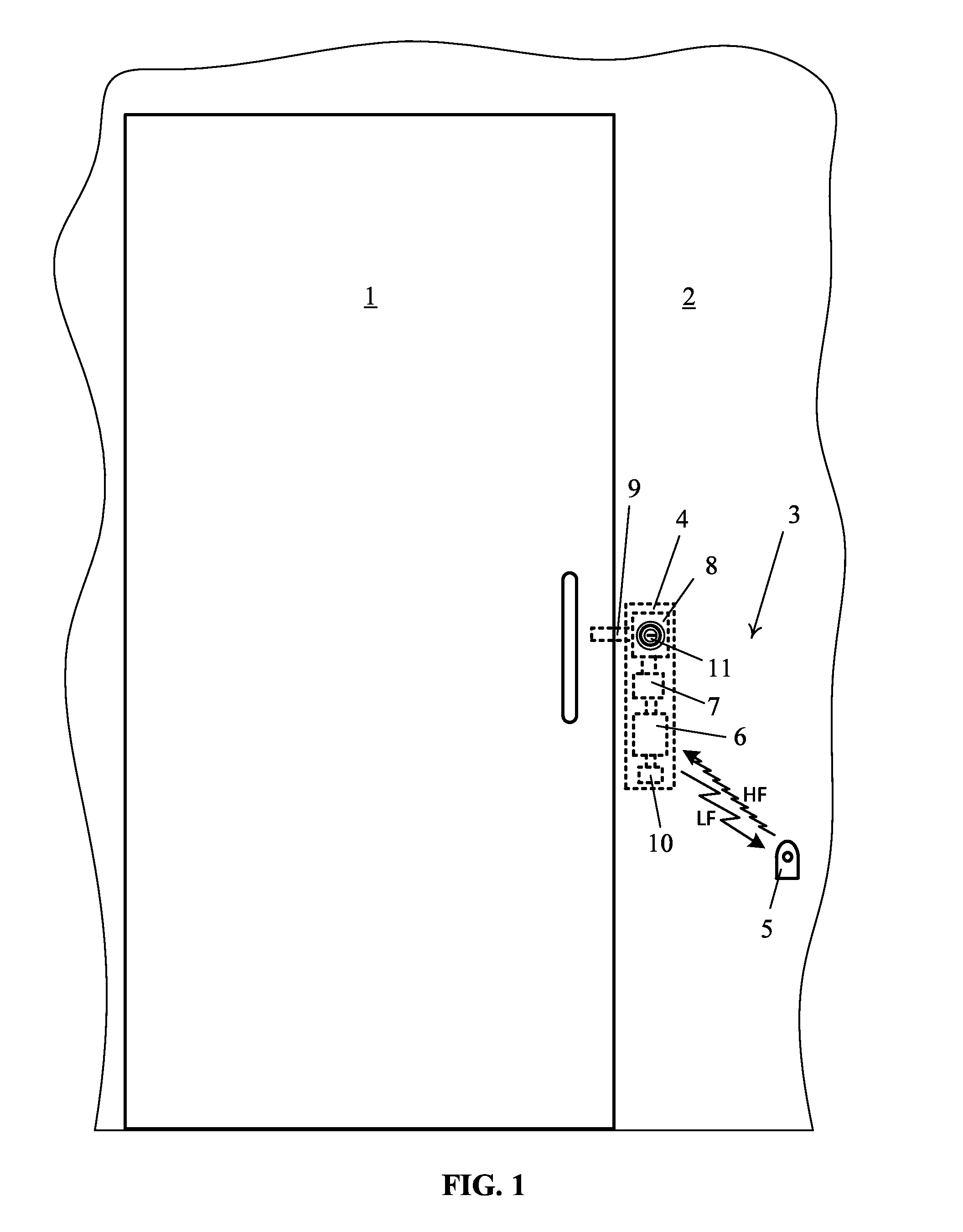 Proximity-interrogative smart fob switching of electrical device