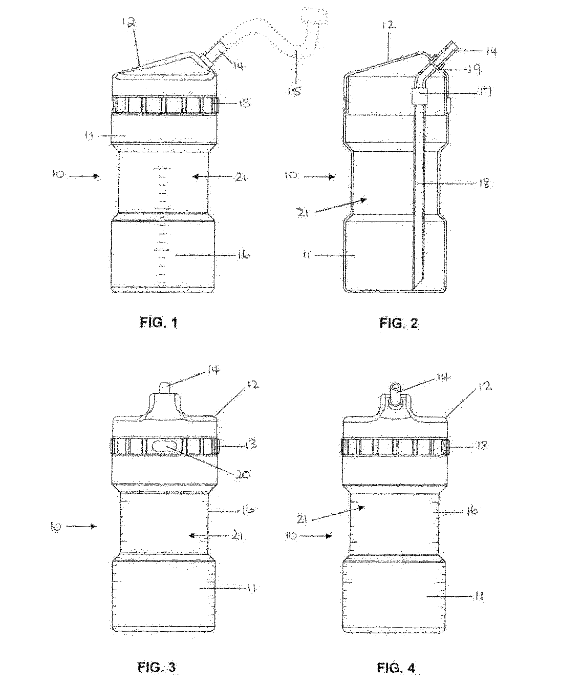 Respiratory physiotherapy device