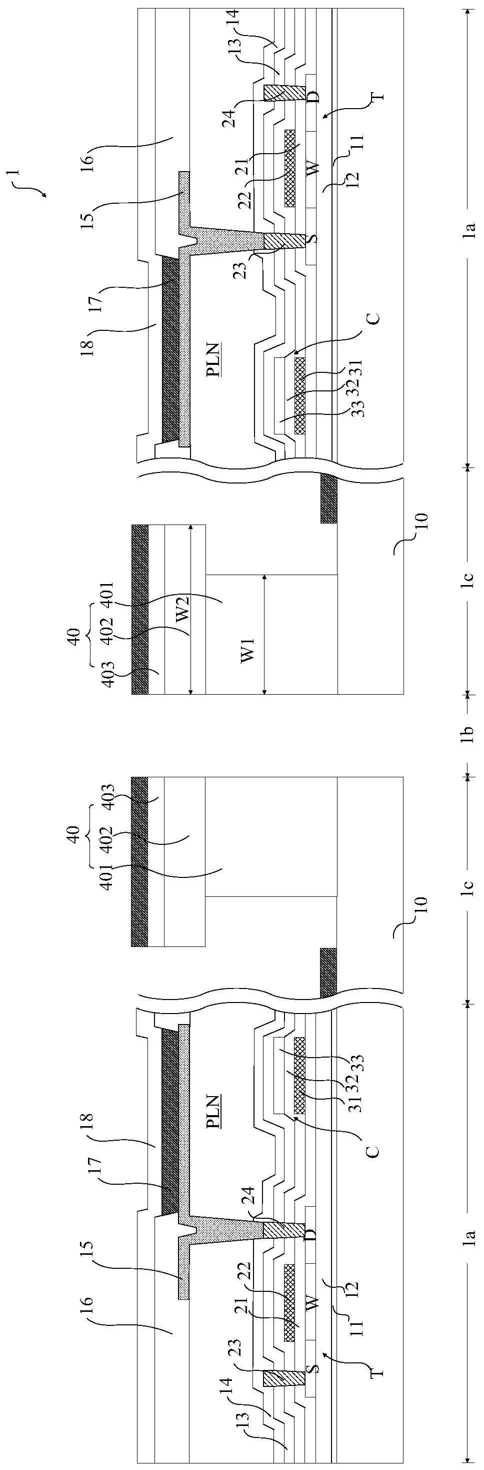 Display device and display substrate thereof