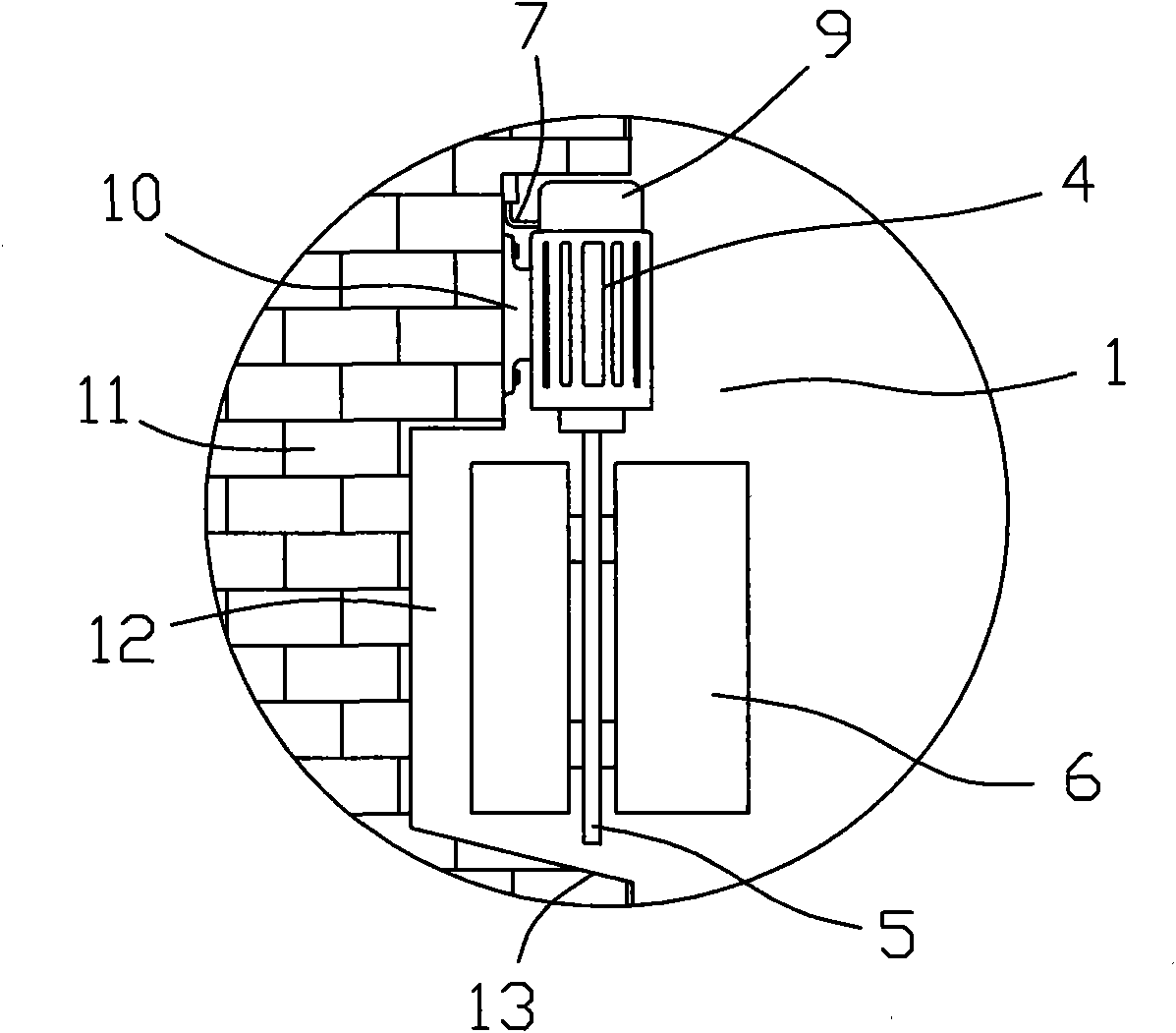 Unnatural wind power comprehensive utilization illumination device