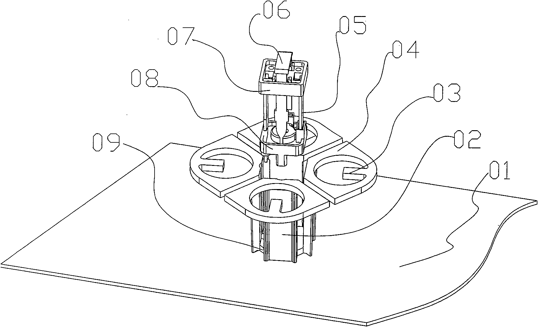 Broadband dual-polarized antenna unit