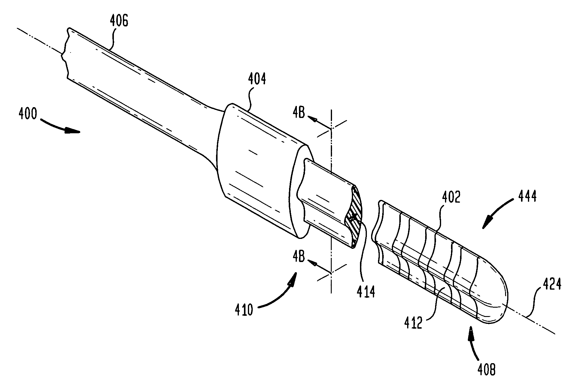 Cochlear endosteal electrode carrier member