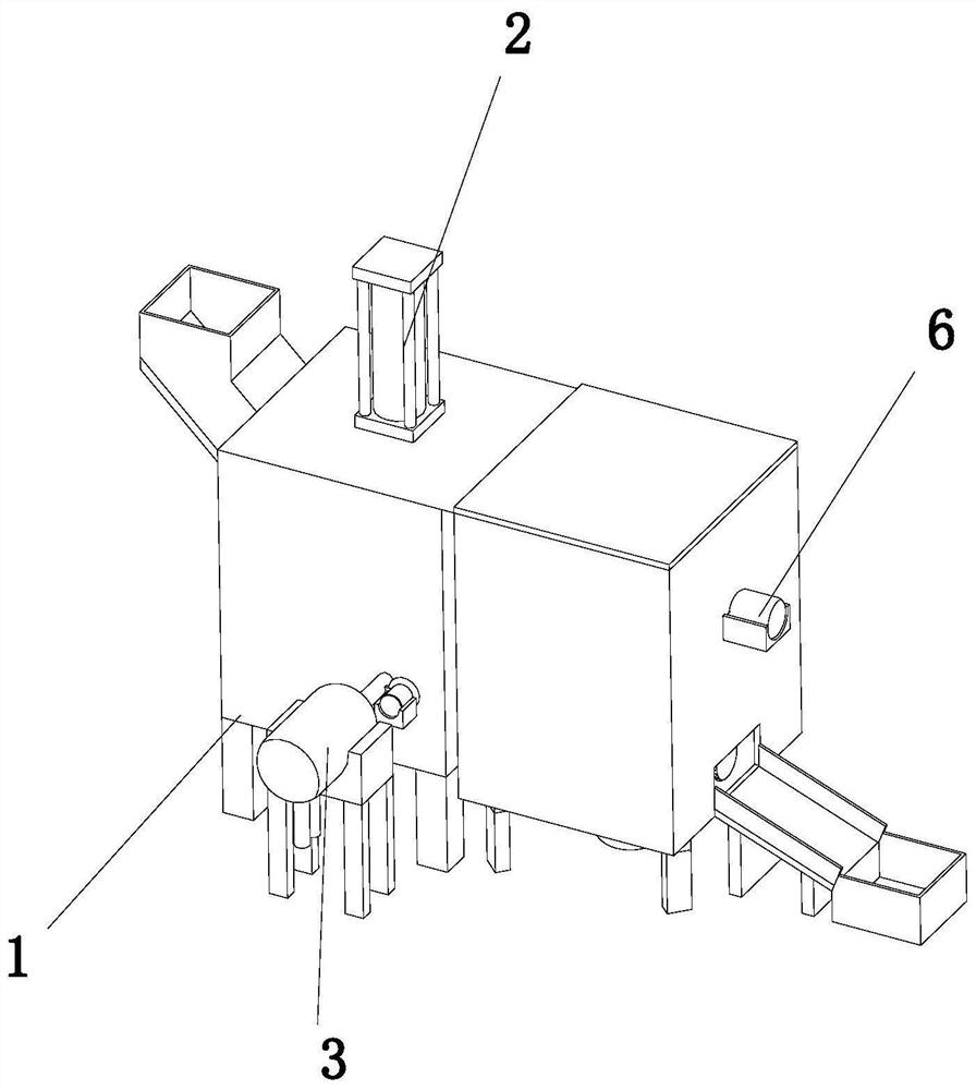 Kitchen garbage treatment device