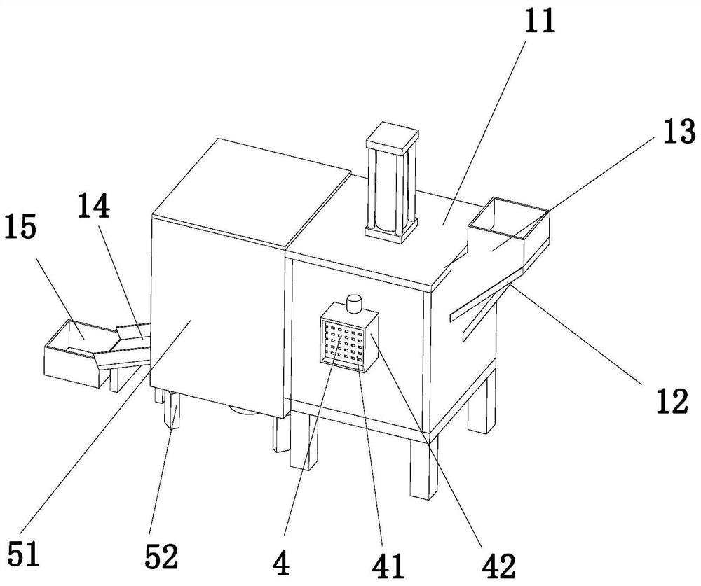 Kitchen garbage treatment device