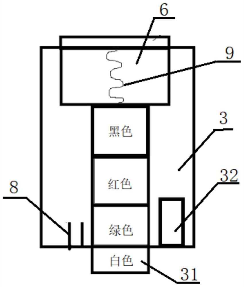 Double-airbag anti-traction protection type catheter