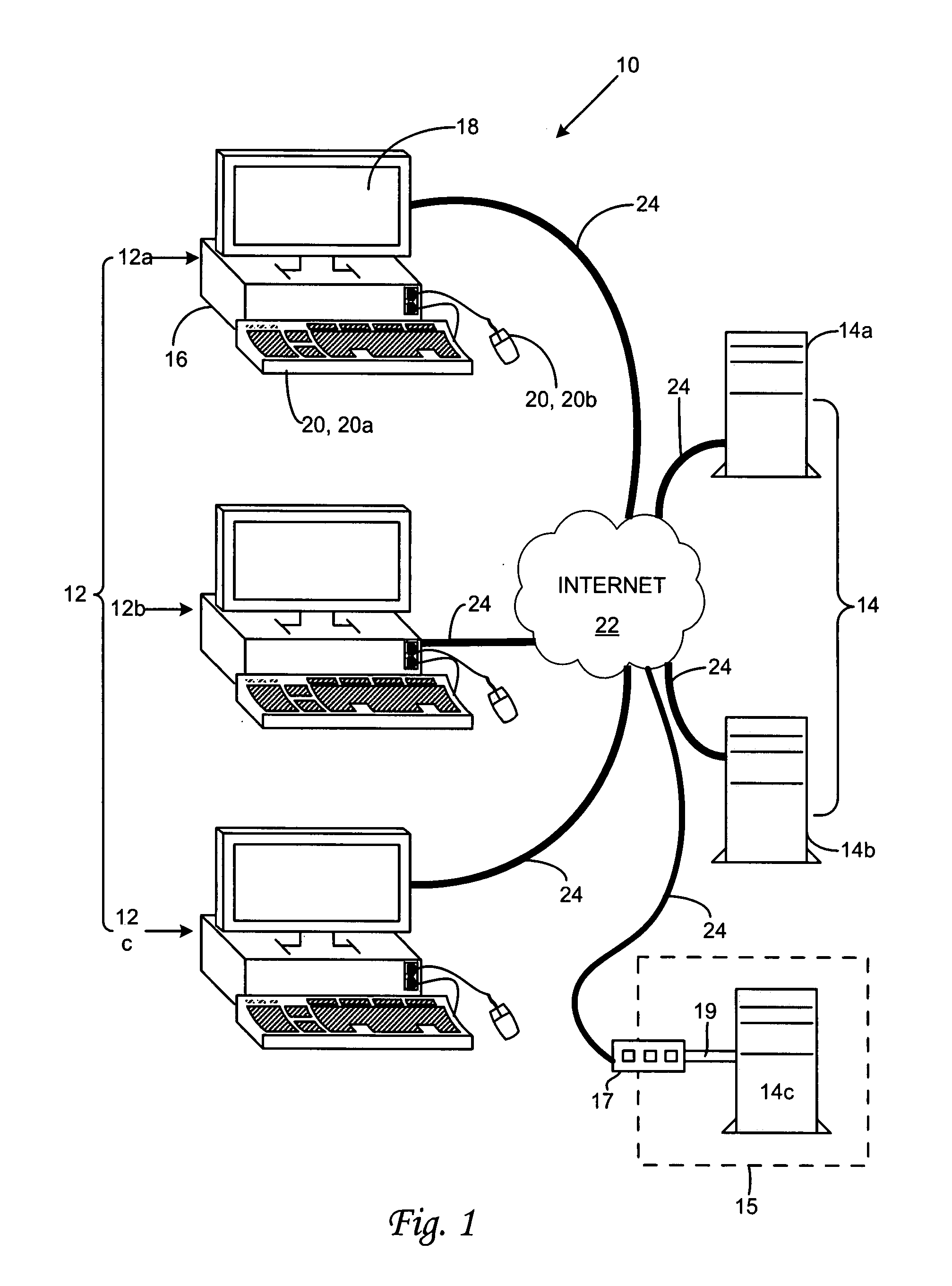 System and method for secured network access