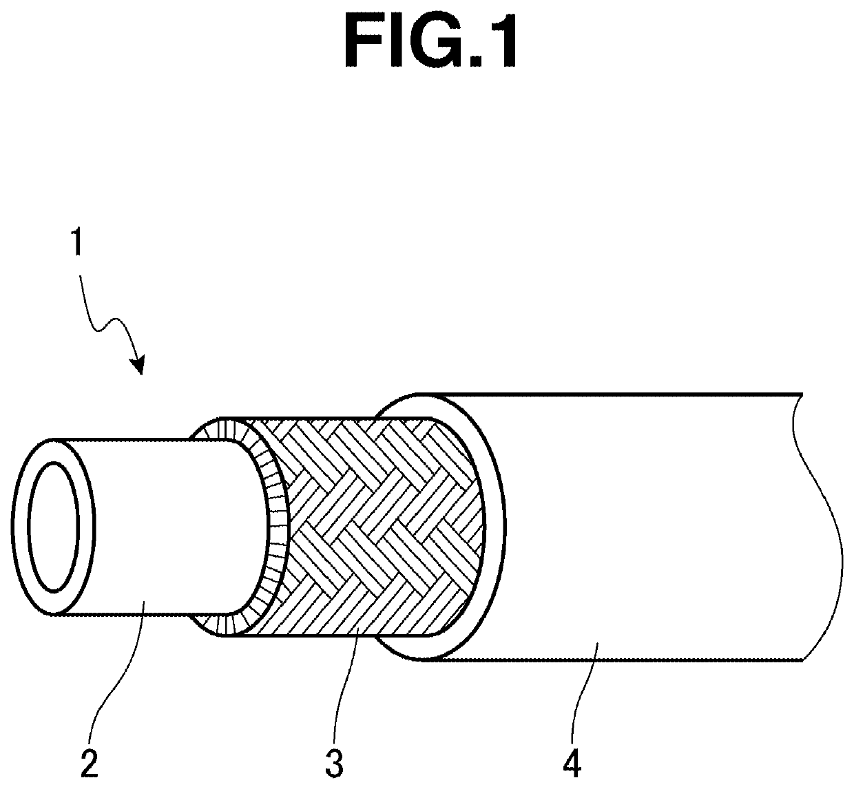 Rubber composition for hose, and hose