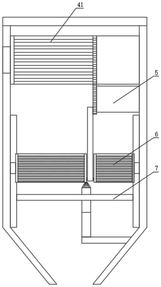 Airflow classification device for high-precision silicon carbide micro powder production and implementation method thereof