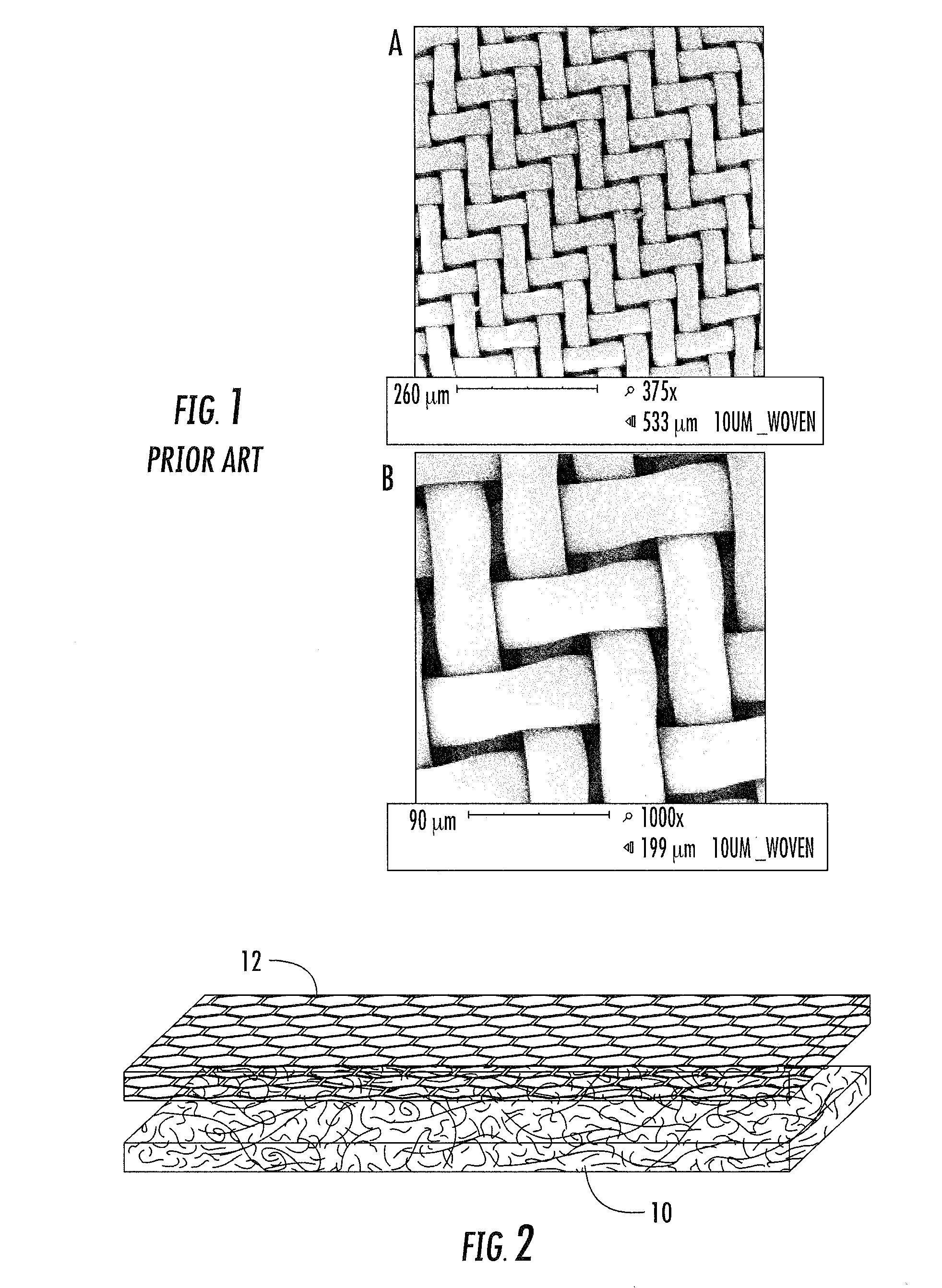 Elastomeric depth filter