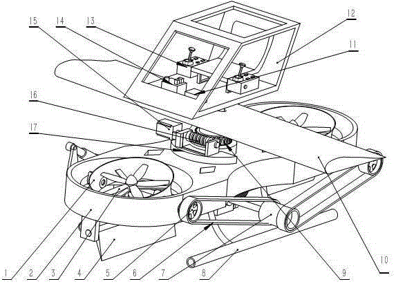 Double-duct tilt aircraft