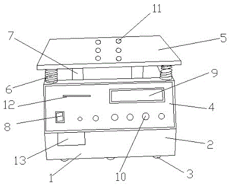 Fan shock testing apparatus