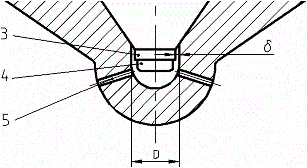 Hole type oil nozzle for controlling low-oil-amount spraying stability of commercial vehicle diesel engine