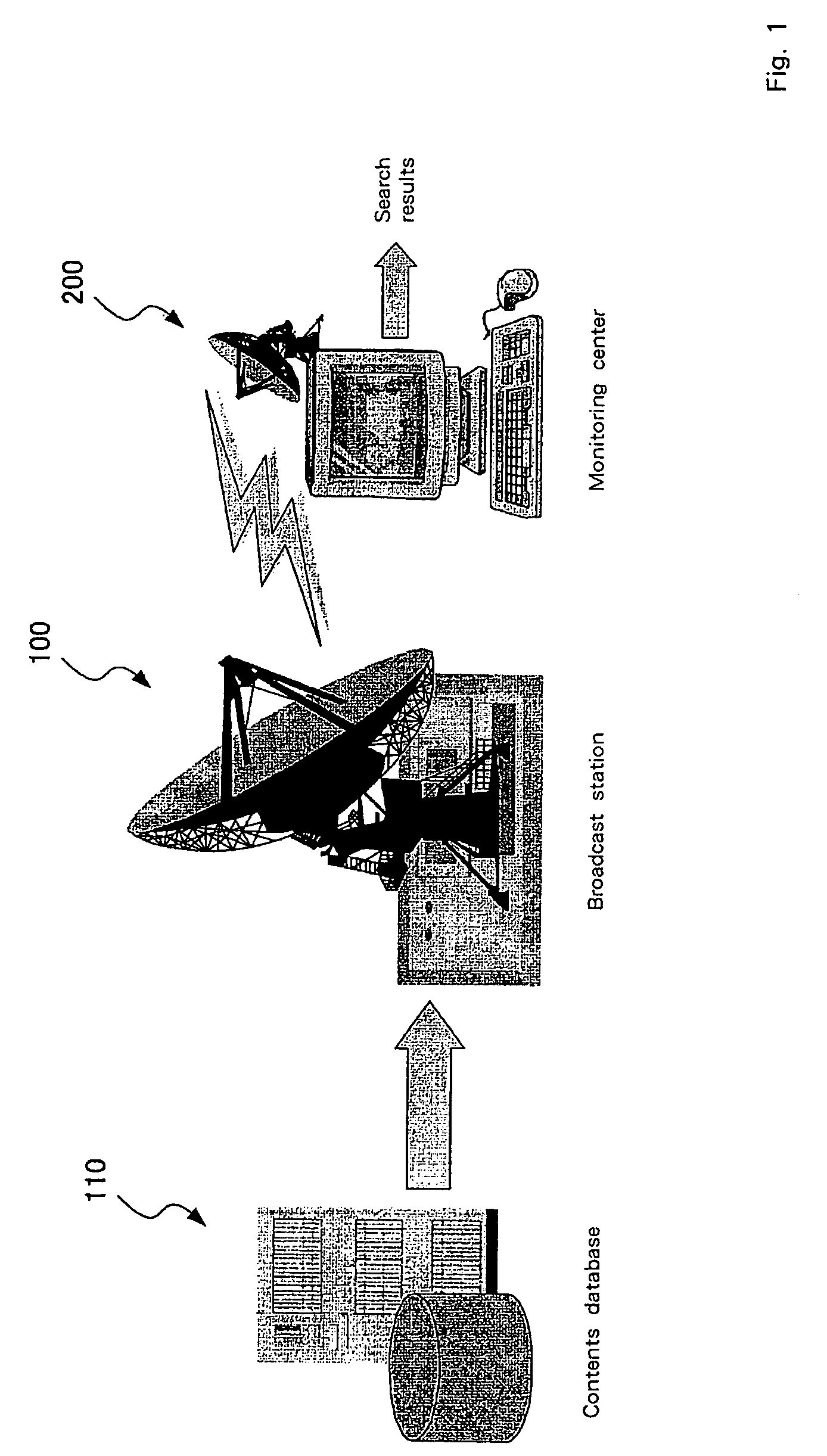 Contents border detection apparatus, monitoring method, and contents location detection method and program and storage medium therefor