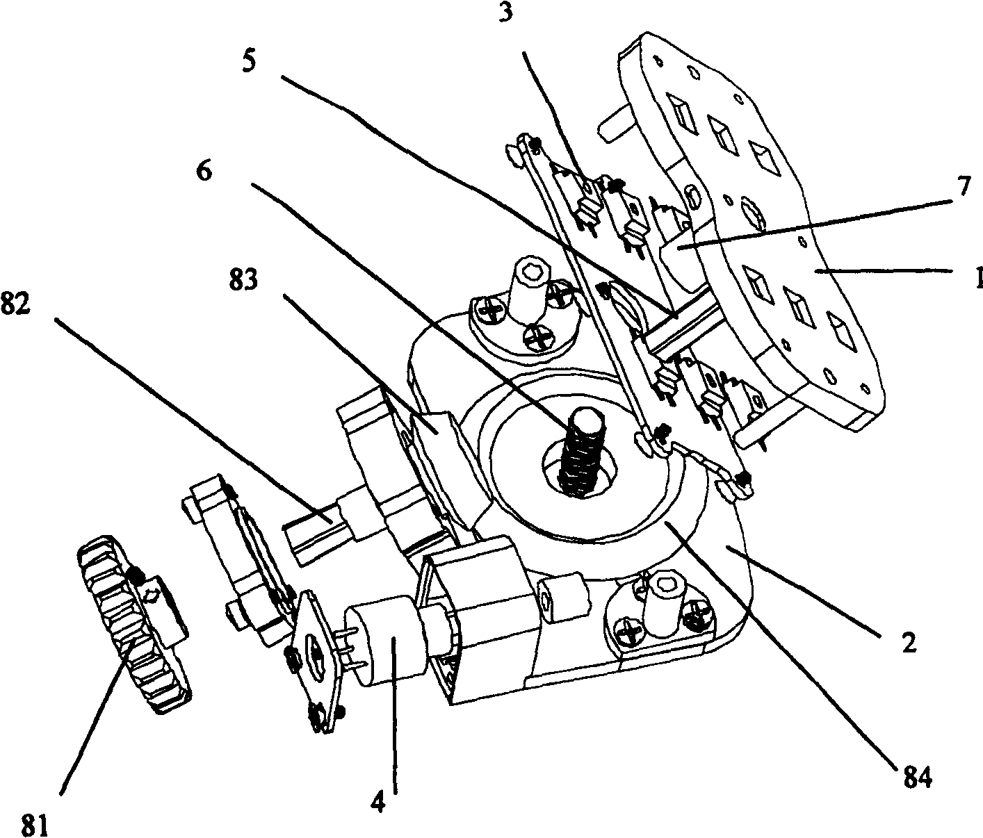 System and method for measuring pressure distribution and interval between two bearers