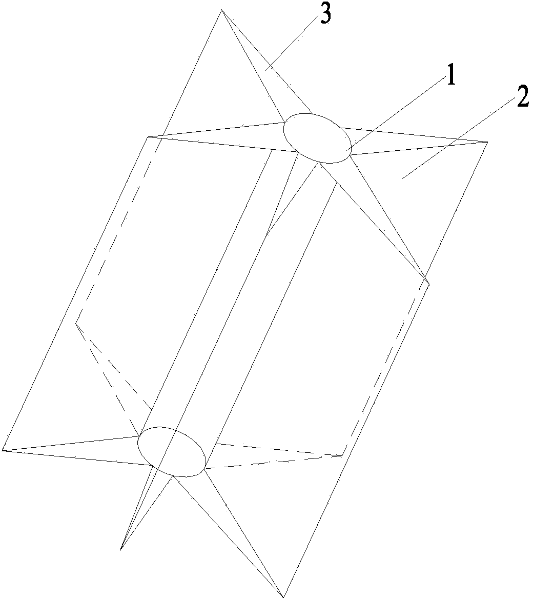 Reinforcing bar for supporting pore passage of bone nail