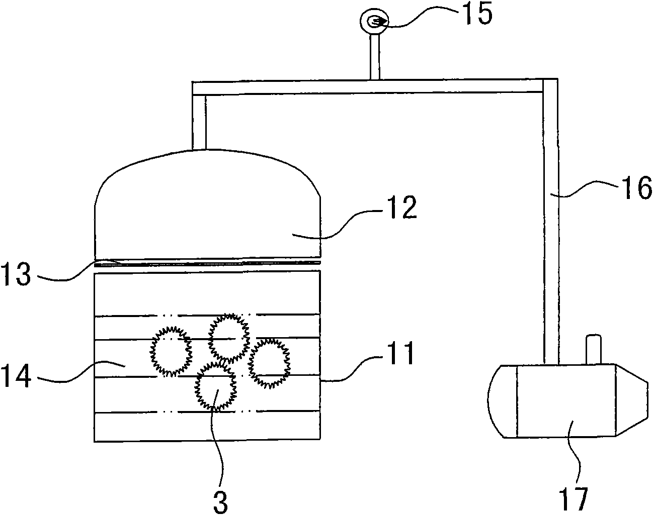 Method and device for processing dried waxberries