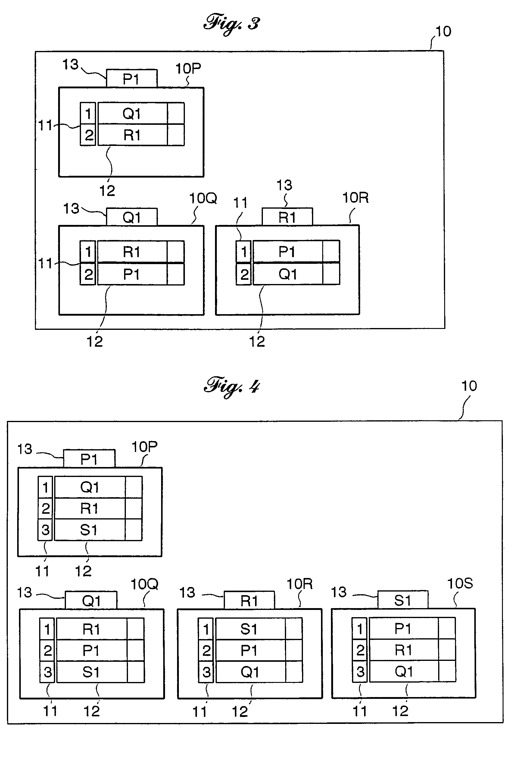 Method, computer program product and data structure for representing two- or three-dimensional object modeling