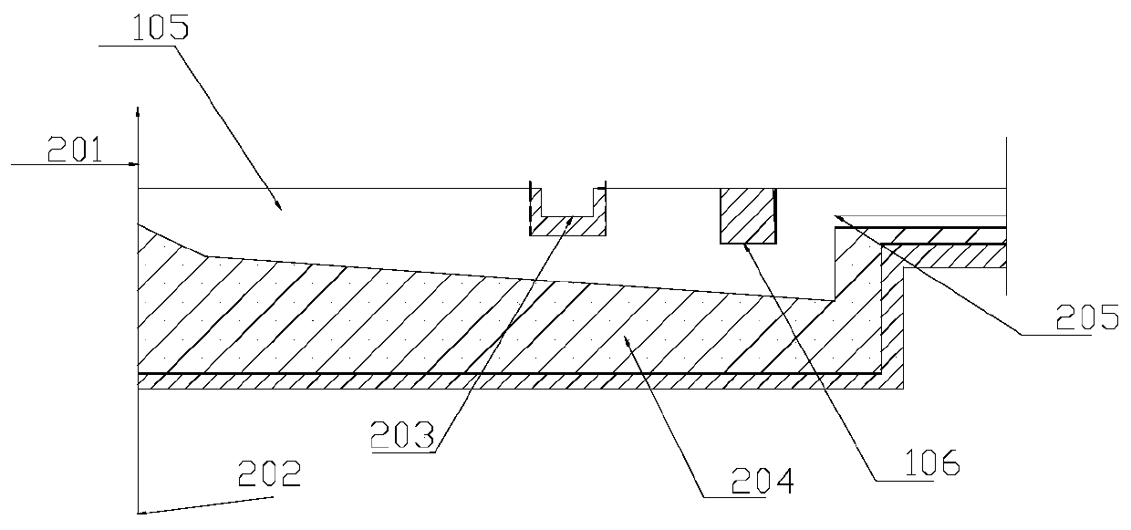 Method for repairing skimmer online