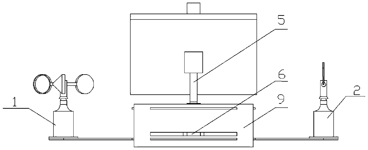 Surface self-cleaning system based on wind direction dust accumulating monitoring