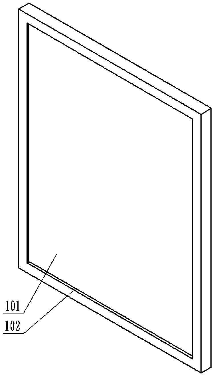 Master-slave magnetic type window wiping robot