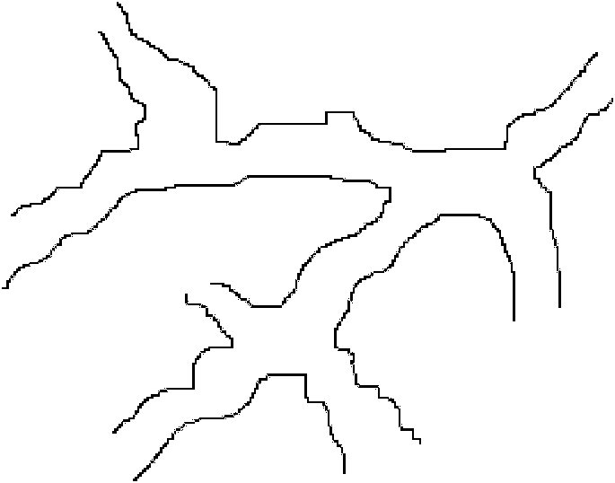 Method for measuring connectivity of valley based on three-dimensional surface topography instrument