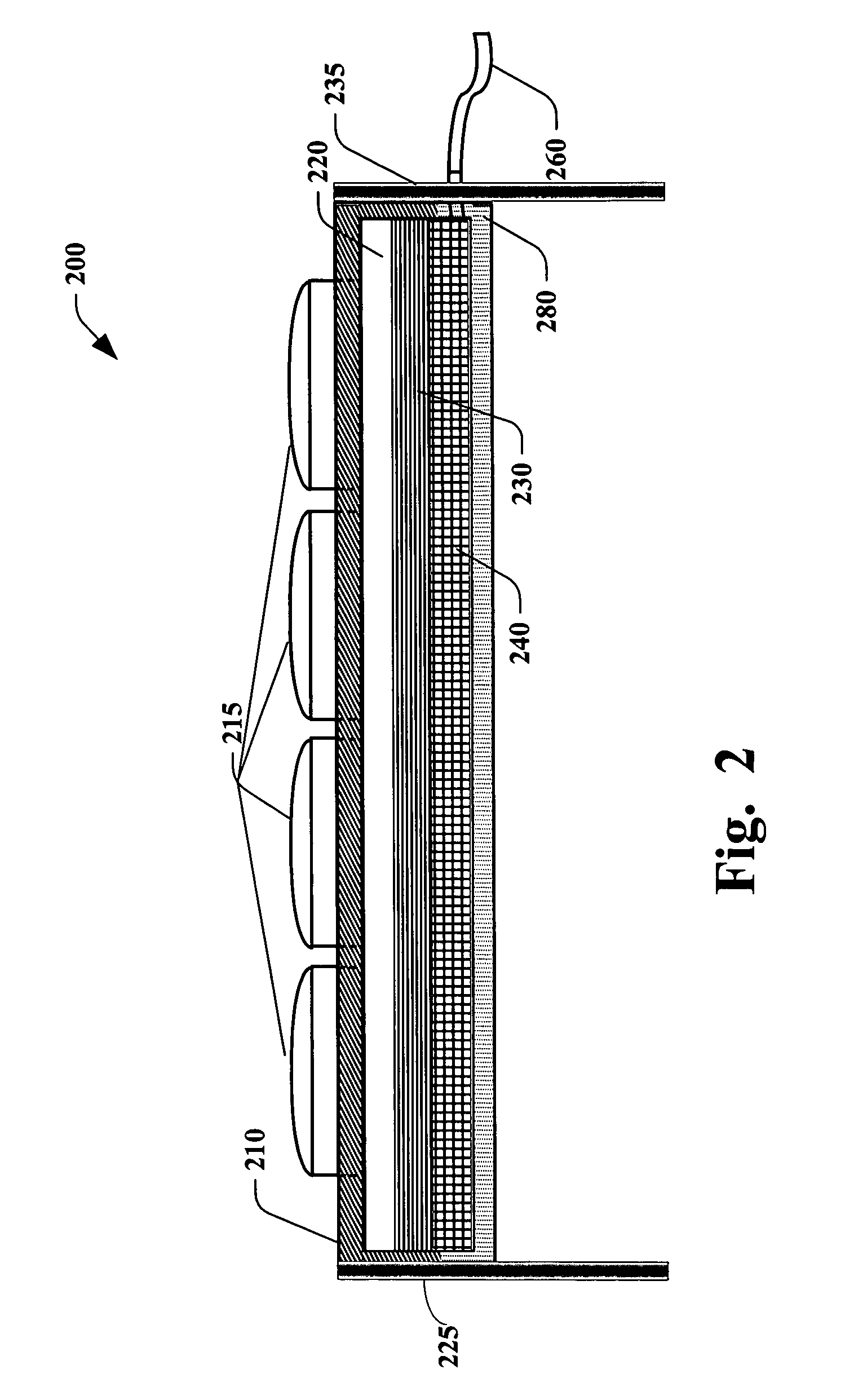 Self contained keypad assembly