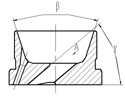 Combustion system of vortex-type diesel engine