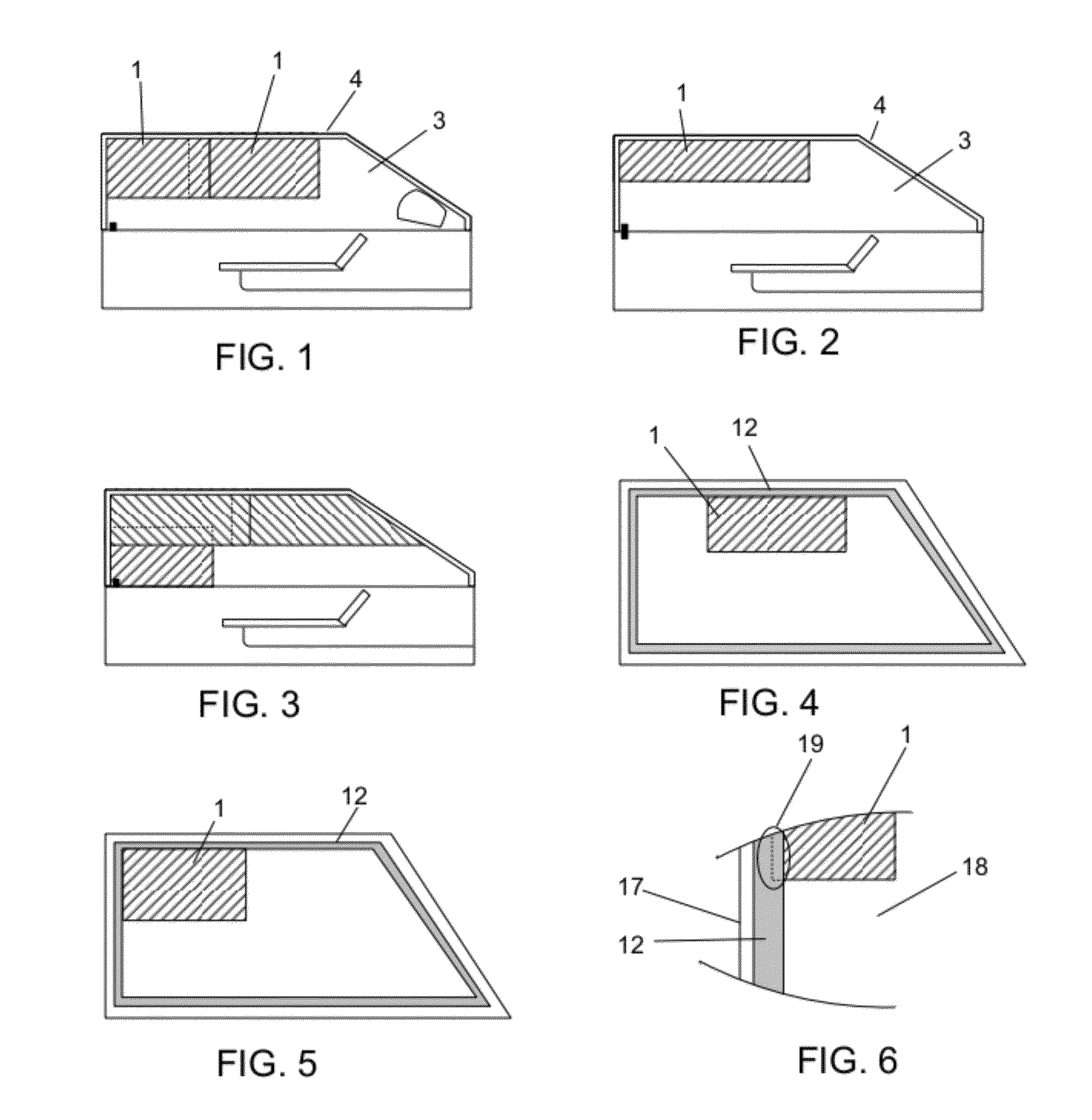 Sun shade panel and device