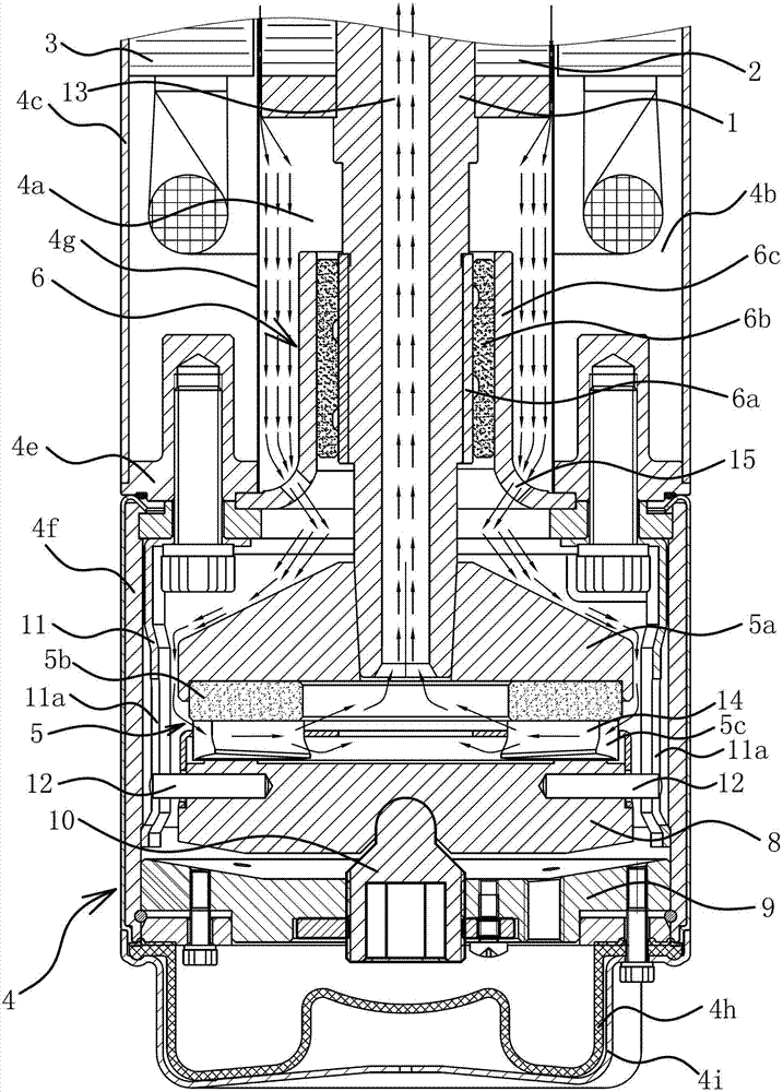 Submersible motor for well