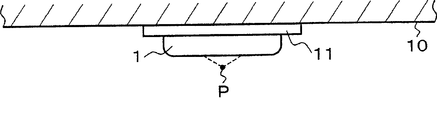 Smoke sensor using scattering light