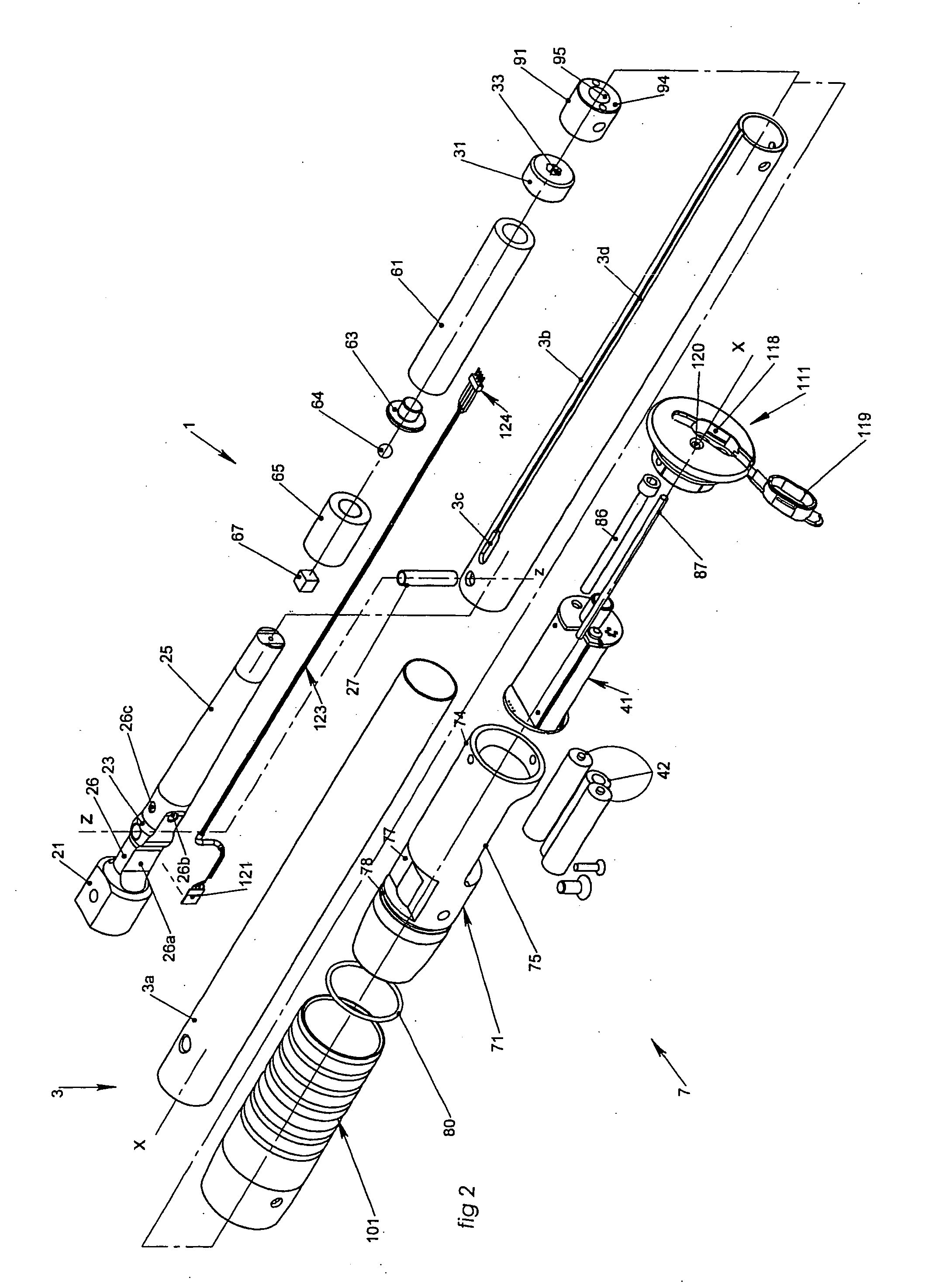 Dynamometer tool, in particular a torque wrench, and a method of detecting a break in mechanical equilibrium during tightening to torque