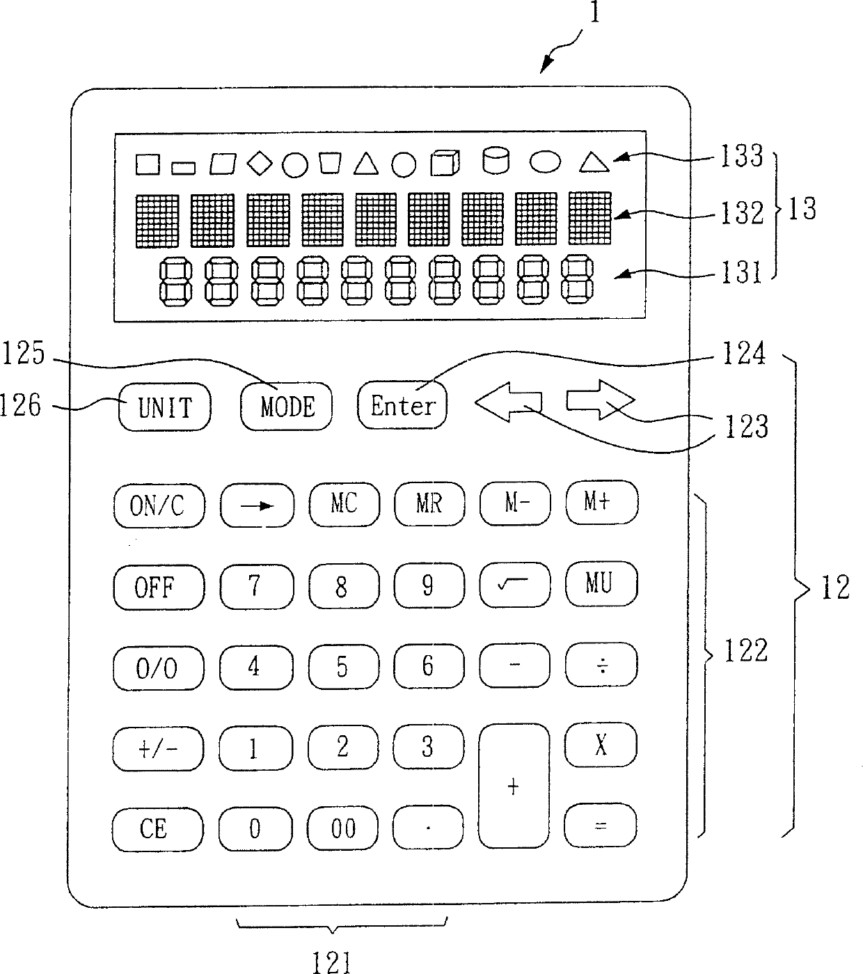 Weights and measures automatic computing equipment and method