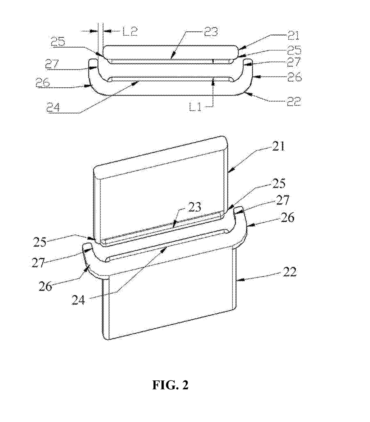 Heavy current reed switch contact structure