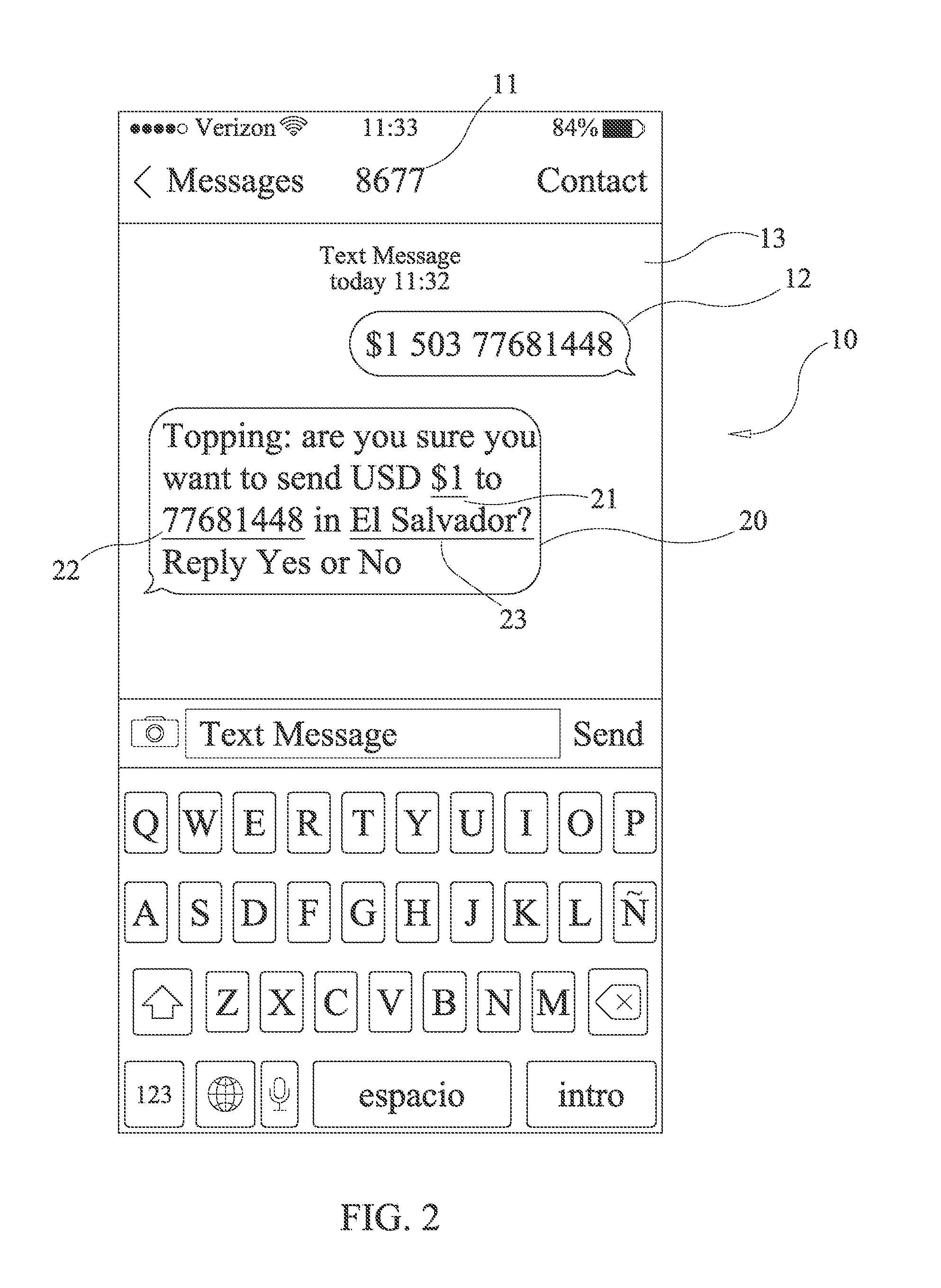 Method for financing purchases for others using a sender's charge account