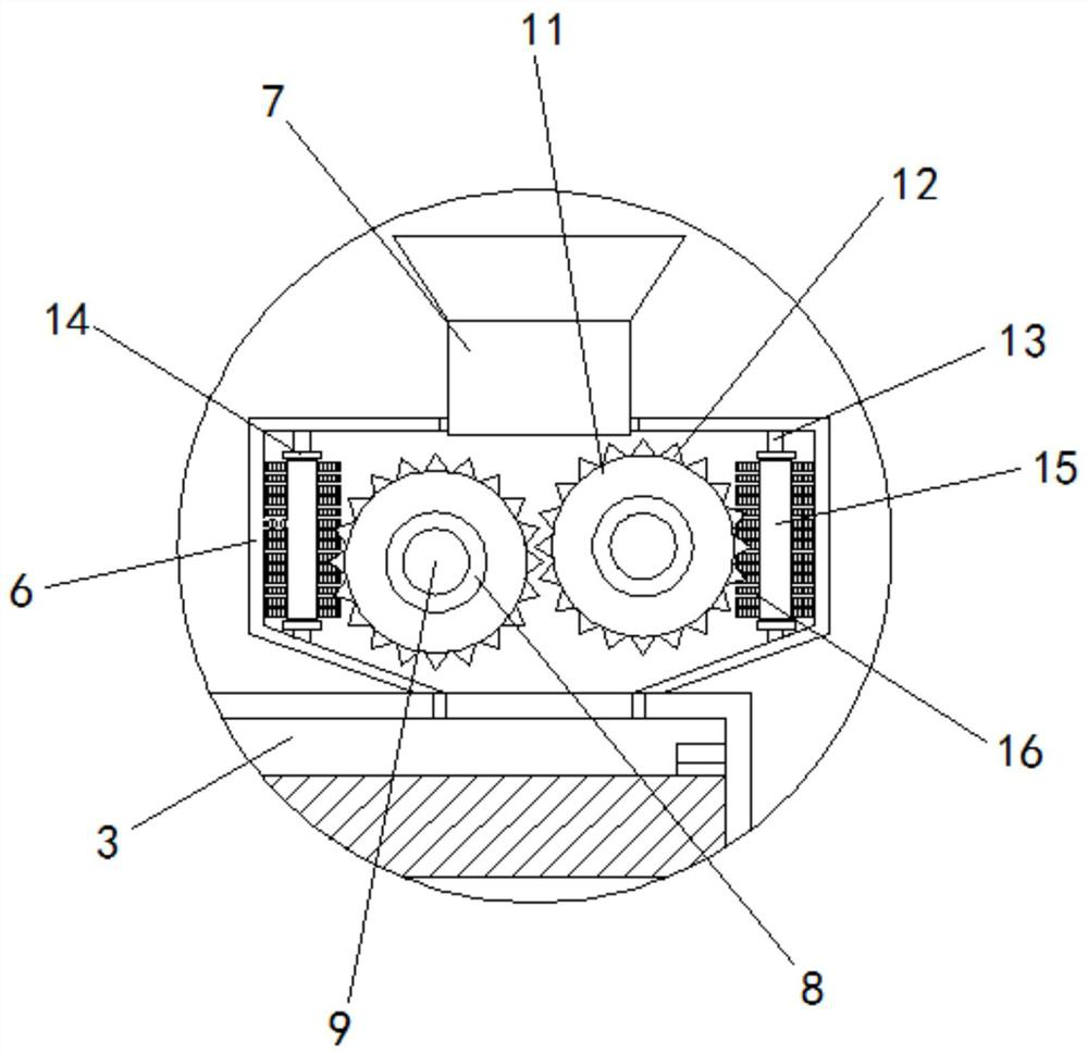 Double-screw extruder for cable material production