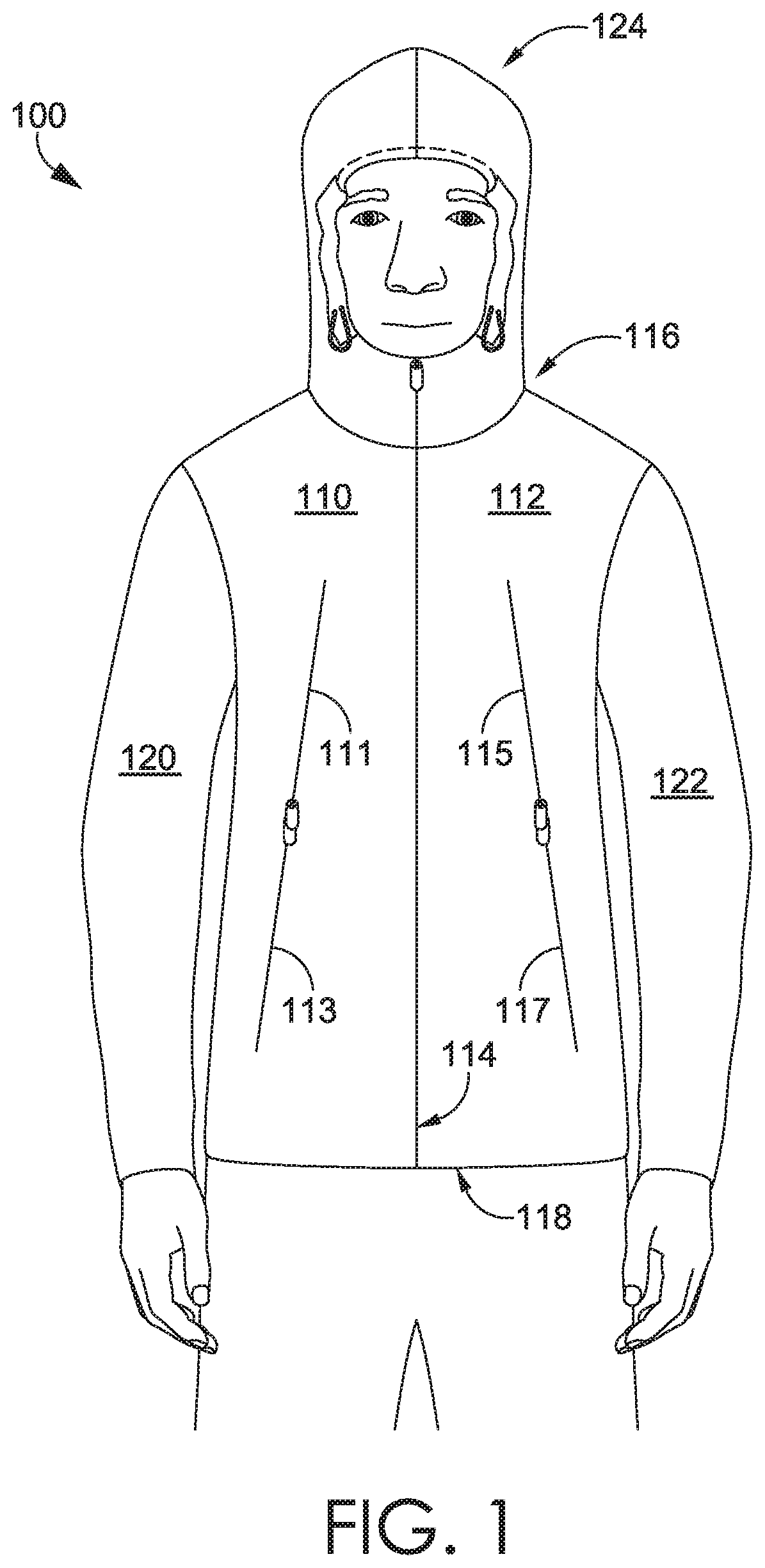 Apparel item for upright sleeping