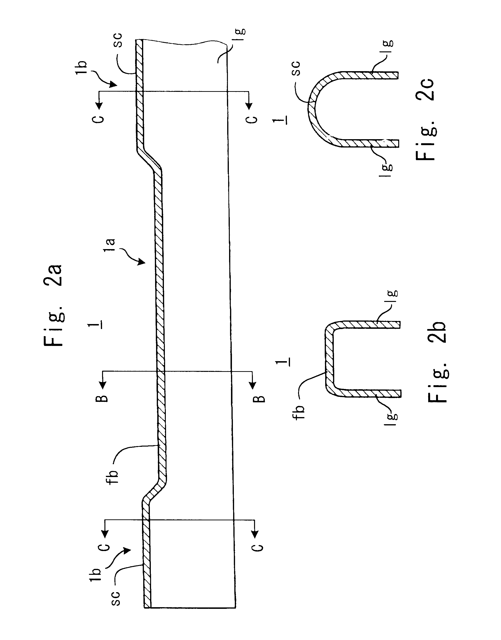 Hollow rack shaft