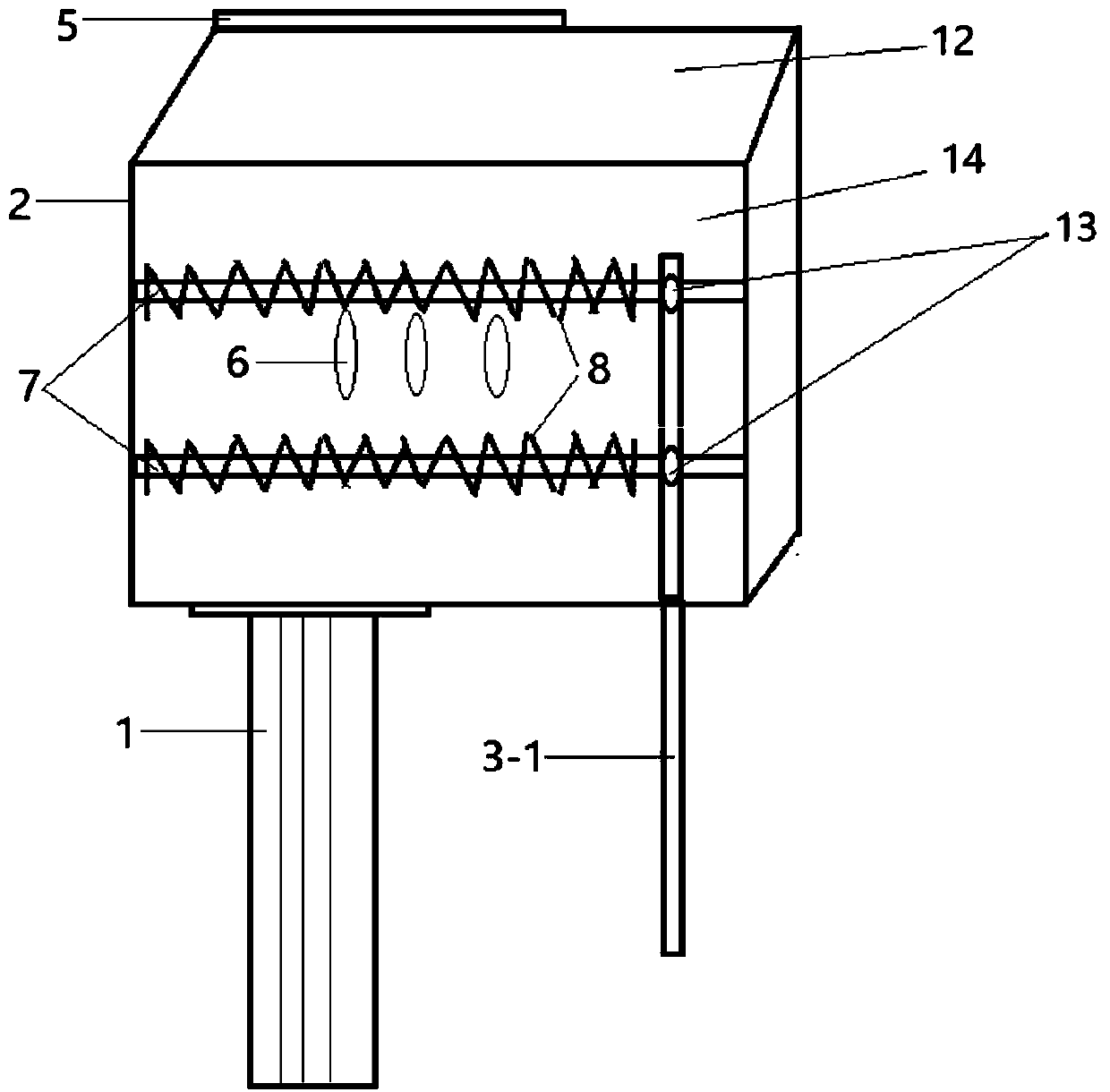 A pick-up tool in a low-temperature environment