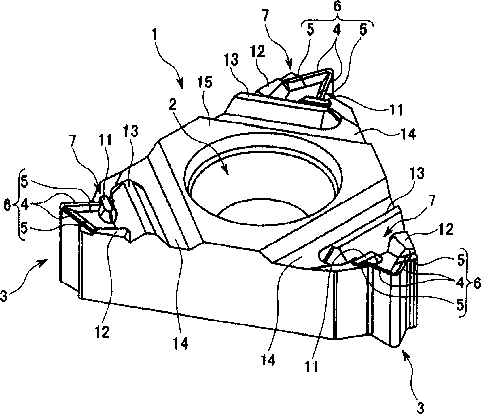 Thread cutting insert