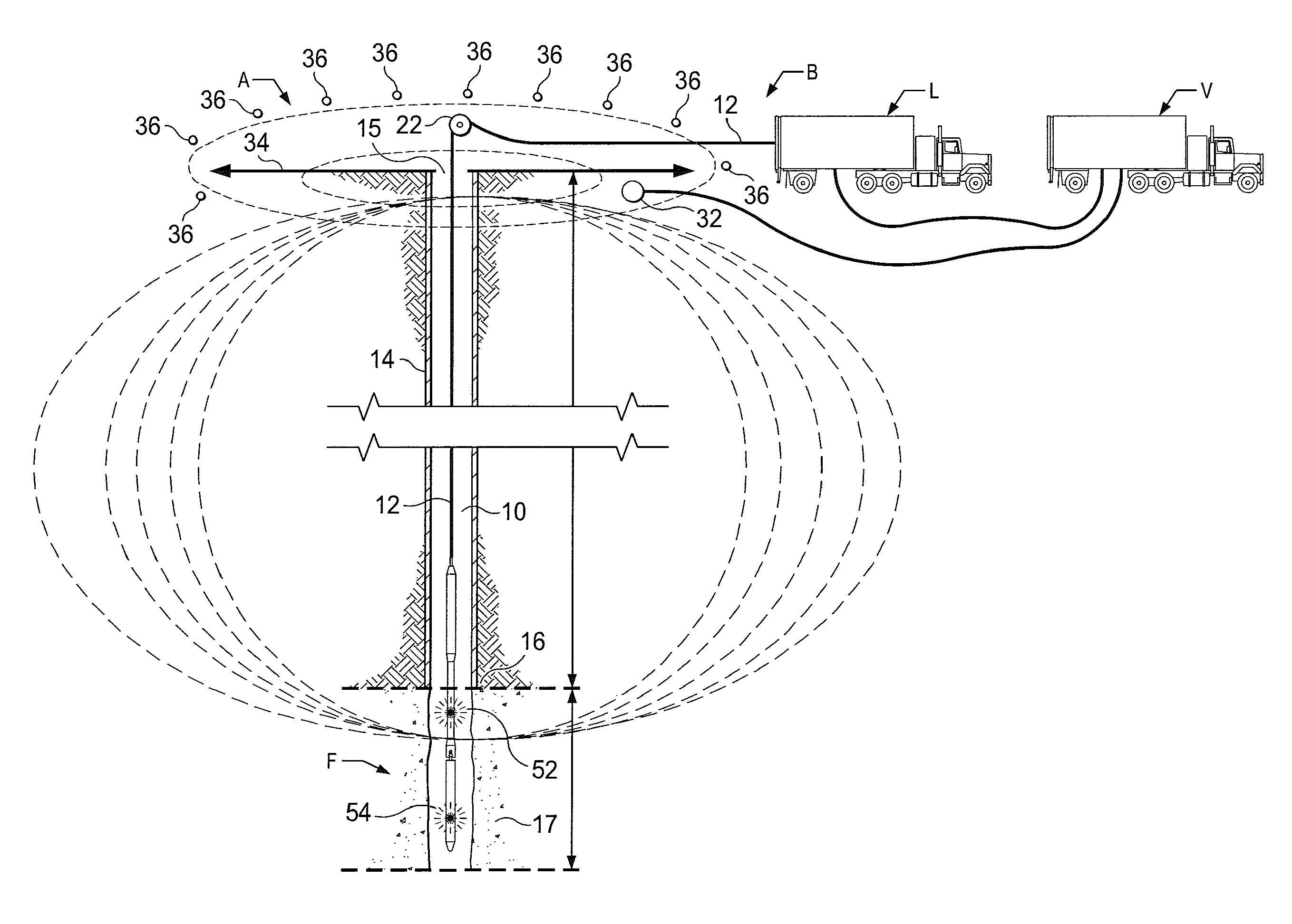 Borehole to surface electromagnetic transmitter