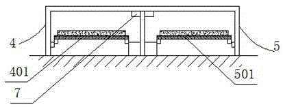 Low energy consumption curing kiln for curing concrete components and manufacturing method