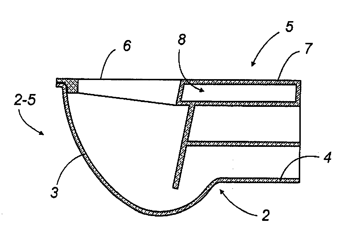 Ceramic sanitary fixture